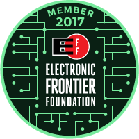 Electronic Frontier Foundation - 2017 Member