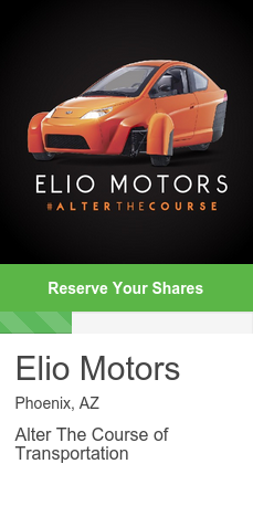 Elio Motors campaign progress bar